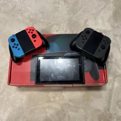 Nintendo Switch 水没 ジャンク 本体 Joy-Con 2セット」