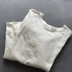 しまむら　クロッシー　スウェット　薄手　ロンT 綿Tシャツ　LLサイズ　ホワイト