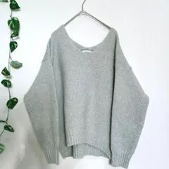 a1770　テチチ　Vネックスキッパーセーターニット　イトキン　春先秋冬❣️