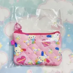 ウサハナ シークレットミニフラットポーチ