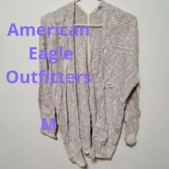 美品American Eagle Outfitters ベージュカーディガン M
