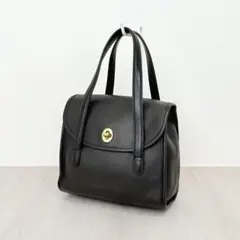 レアモデル オールドコーチ OLDCOACH ハンドバッグ ターンロック 黒
