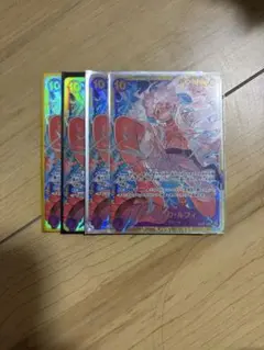 ワンピース　カード　ルフィ　シークレット