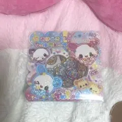 きらうさツインズ おはじきシール カミオジャパン