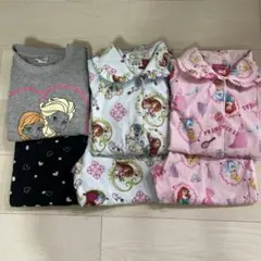 キッズ服セット　プリンセス　パジャマ110 120