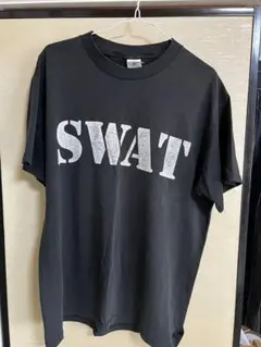 ヴィンテージTシャツ　SWATロゴ　Lサイズ