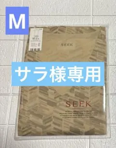 【未使用】SEEK VネックTシャツ　Mサイズ　ロッシュベージュのサムネイル