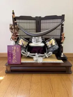 【伊達政宗 五月人形 兜飾り 豪華セット】のサムネイル