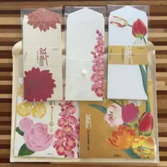 MIDORI 紙シリーズ便箋封筒セット＋A4ブリーフケース まとめ売り