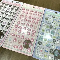 【匿名配送・正規品】ボンボンドロップシール　ミニ　サンリオ　3種 はぴだんぶい