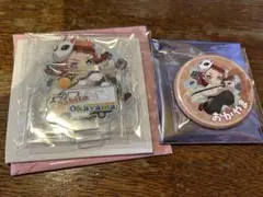 鬼滅の刃　togo2当地岡山　 アクリルスタンド・缶バッジ　錆兎1セット