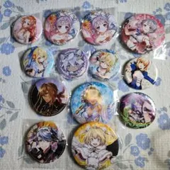 まとめ売り アニメグッズ 美少女 ラバーストラップ缶バッジ - メルカリ