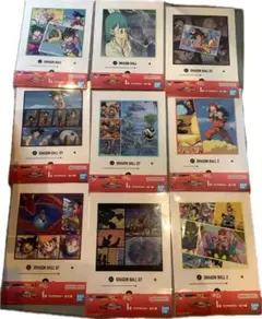 ドラゴンボール 一番くじVSオムニバスCROSS I賞クリアポスター9点セット