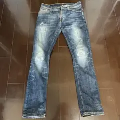 Nudie Jeans Co. ダメージデニム ダークブルー
