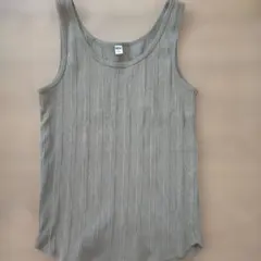 ■ 商品内容 【美品】ユニクロ　UNIQLOリブ編みブラウンタンクトップ M