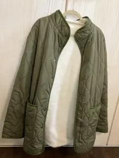 キルティングジャケット　カーキ　スコットクラブ　ヤマダヤ　リバーシブル