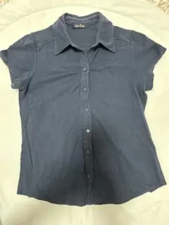 EAST BOY イーストボーイ　ネイビー　半袖ポロシャツ Mサイズ