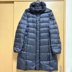 23区 シレータフタ ロング ダウンコート ネイビー 40
