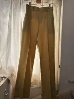 スラックス　イエロー　RETRO GIRL