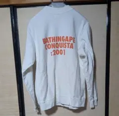APEエイプ　2001　マルチボタンスウェットスタジャン　M　nigo期のサムネイル