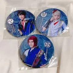刀剣乱舞　ミュージカル　缶バッジ 堀川国広 今剣 蜻蛉切