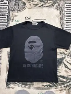 A BATHING APE APE HEAD Tシャツ ブラック S