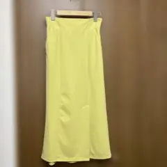 SHOO-LA-RUEイエロー サイドスリット スカートのサムネイル
