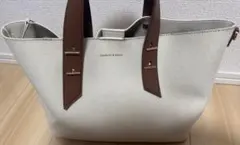 CHARLES & KEITHダブルハンドル スローチーバッグ