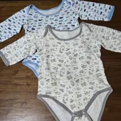 長袖肌着◇2枚セット◇車イラスト