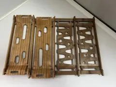 木製おしぼりトレイセット　プラスチック