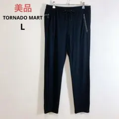 美品 TORNADO MART ZIPアクセントパンツ メンズ ブラック Lのサムネイル