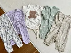 【H&M 西松屋】ロンパース5点セット（70サイズ）