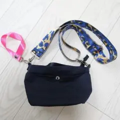 ELLEgirl エルガール 撥水 2way ショルダー バック ブラック 黒