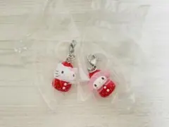 サンリオ　キャラクターズ　いちごめじるしアクセサリー　キティ、マイメロ　2点