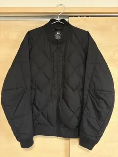 UNIQLO ホワイトマウンテニアリング リサイクルハイブリッドダウン 黒 L