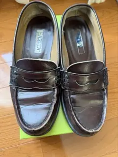 HARUTA ダークブラウン ローファー 24cm