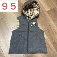 アーノルドパーマー　リバーシブルダウンベスト　95センチ