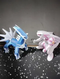 ポケモン ディアルガ パルキア ソフビ 組立式DX 2点セット - メルカリ