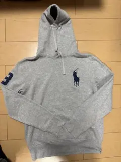 Polo Ralph Lauren グレー パーカー 3の刺繍
