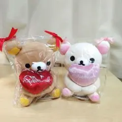 リラックマ ぬいぐるみセット ハート付き(未開封)