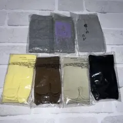 足袋ソックス　7足セット　癒しのたび　湯あがりたび みやびたび