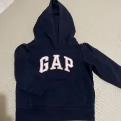 GAP ネイビー ロゴパーカー　90サイズ