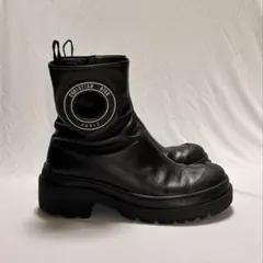 CHRISTIAN DIOR ショートブーツ ブラックのサムネイル