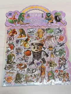 トゥントゥンサフール　ぷくぷく立体シール2枚組♡