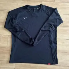 Mizuno ブラック 長袖シャツ 2XL