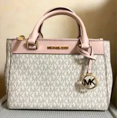 MICHAEL KORS ショルダーバッグ ホワイト/ピンク