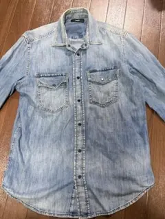 DIESEL デニムシャツ 長袖 ライトブルーのサムネイル