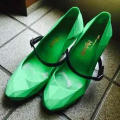 値下げしました！ユナイテッドヌード GREEN ヒール