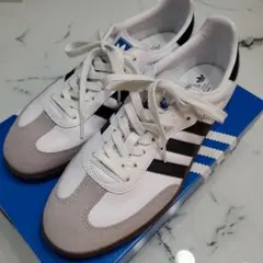 adidas Samba OG ホワイト/ブラック/グレー US11
