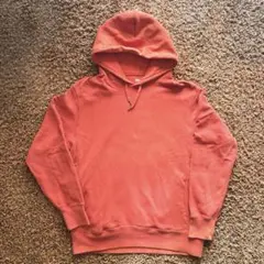 【美品】UNIQLO スウェットプルパーカ XL オレンジ オーバーサイズ 秋